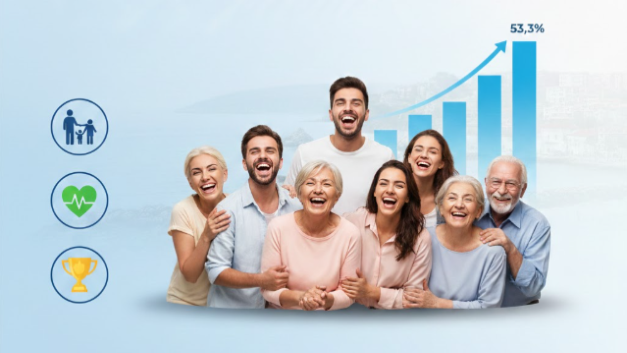 Mutluluk araştırması açıklandı: Kadınlar ve evliler daha mutlu