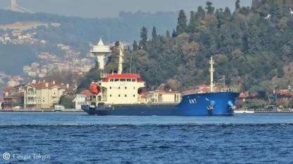 M/V ANT Gemisinde Acil Durum! Çanakkale Boğazı'nda Gemi Personeline Saldırıp Denize Atladılar!