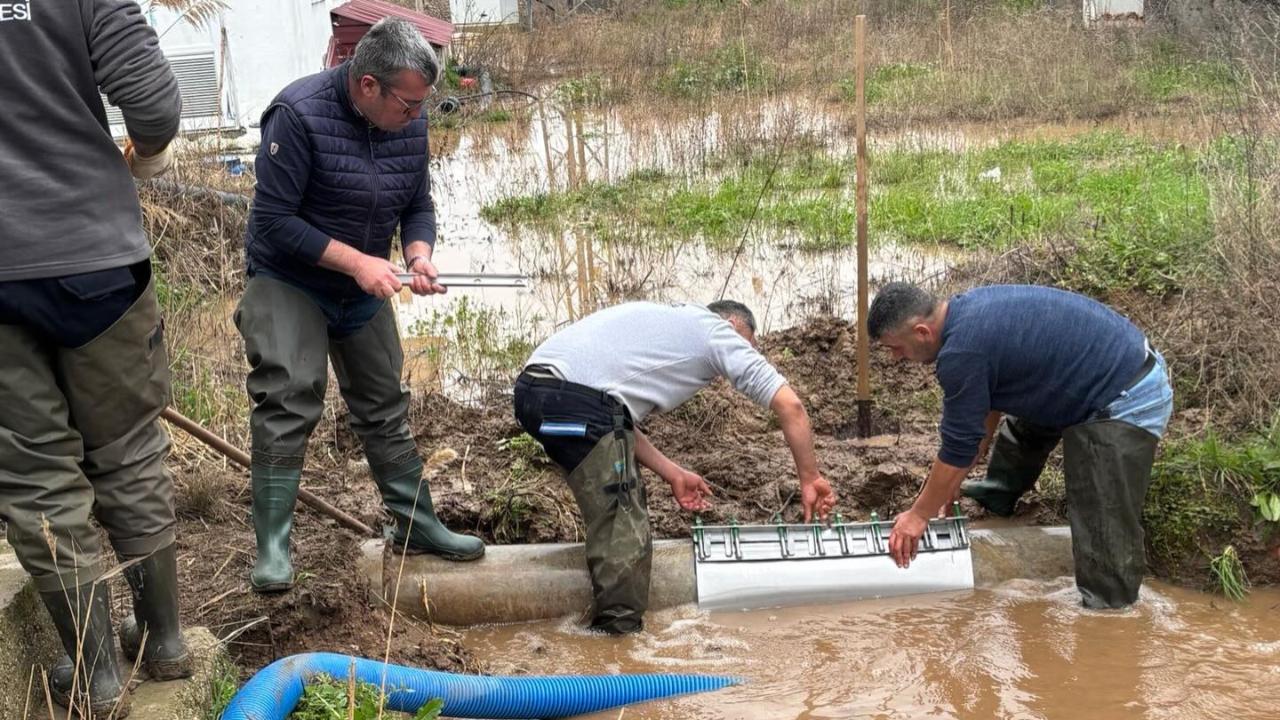 Pınarbaşı Çayı Yükseldi, Ekipler Seferber Oldu