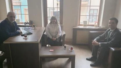 LÖSEV Çanakkale temsilcilerinden gazetemize ziyaret