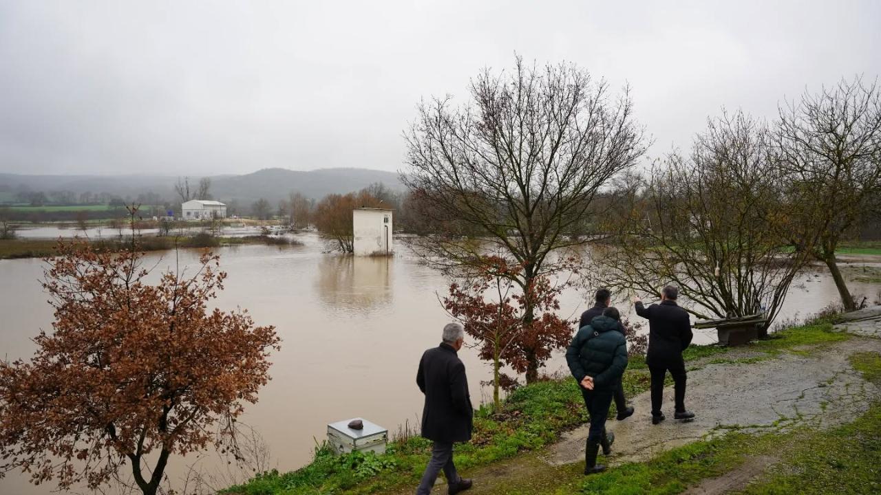 Çan’da bereket yağdı, Başkan Arslan sahaya indi