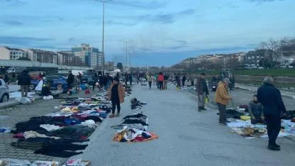 Çanakkale’de Fırtına Mesaisi: Sarıçay Bit Pazarı Bu Hafta Erken Kuruldu!