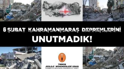 Jeoloji Mühendisleri Odası'ndan 6 Şubat Raporu