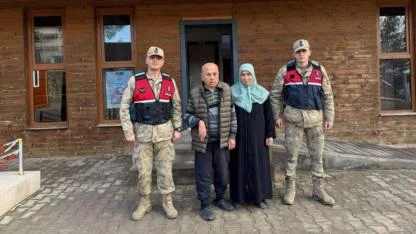 Alzheimer hastası yaşlı adam jandarma ekiplerince bulundu