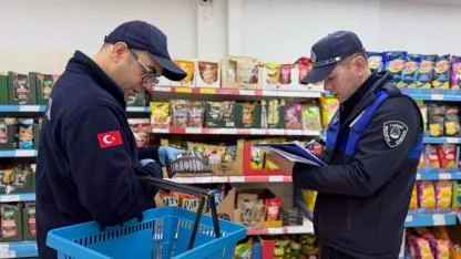 Lapseki'de marketlere sıkı denetim