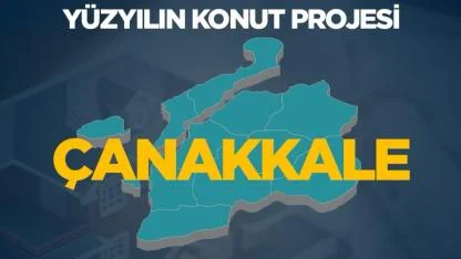 Çanakkale'de TOKİ kura çekilişi!