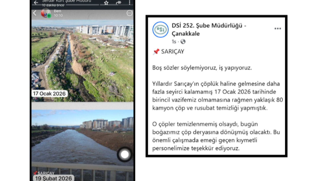 DSİ'den Sarıçay taşkını sonrası açıklama: "Boş sözler söylemiyoruz, iş yapıyoruz."