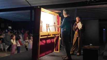 Gökçeada’da Karagöz ve Hacivat rüzgarı