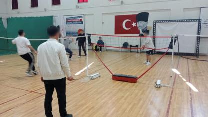Denetimli Serbestlik yükümlülerinden badminton etkinliği!