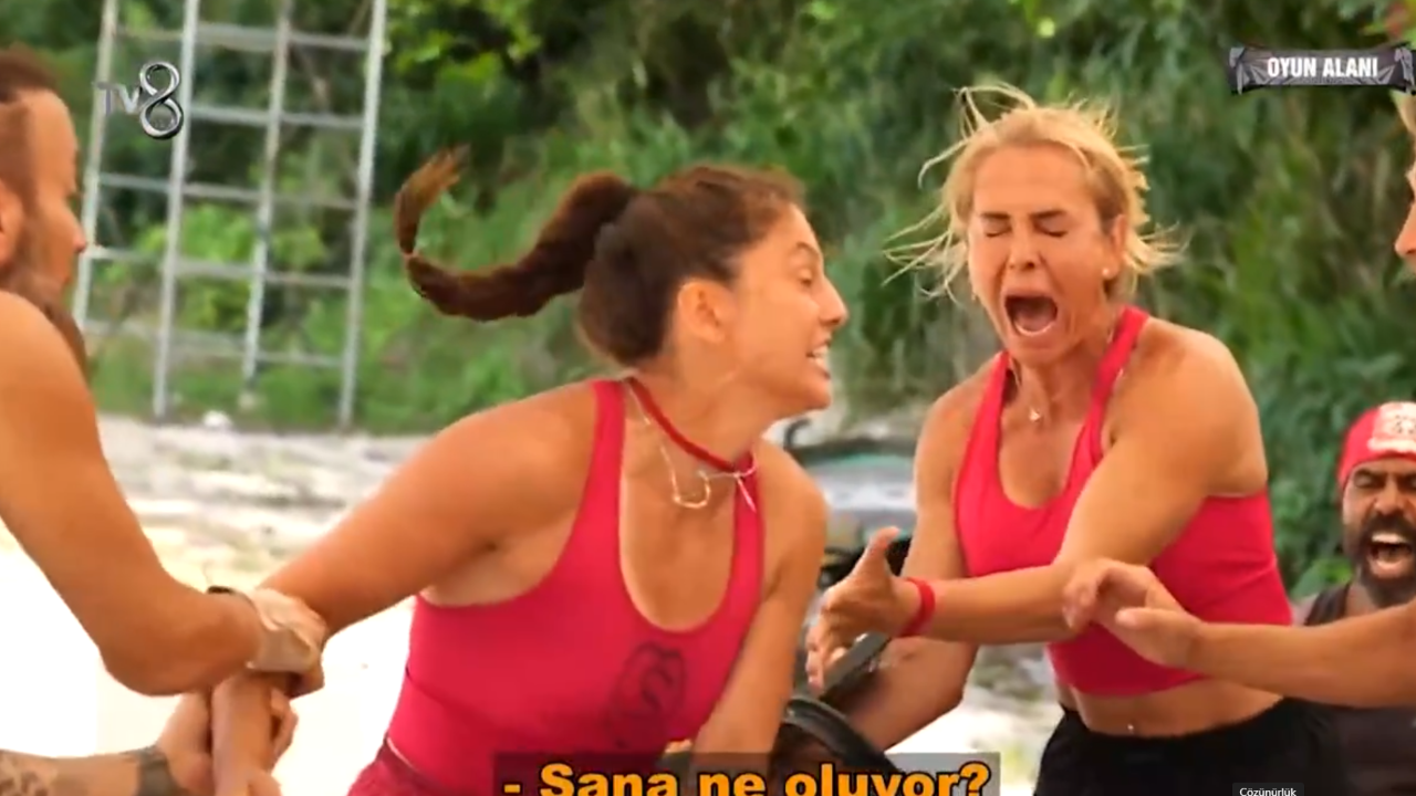 Survivor 2026’da Skandal Kavga! Nagihan ve Seren Ay Birbirine Girdi: Serenay'dan Sandalyeli Saldırı!