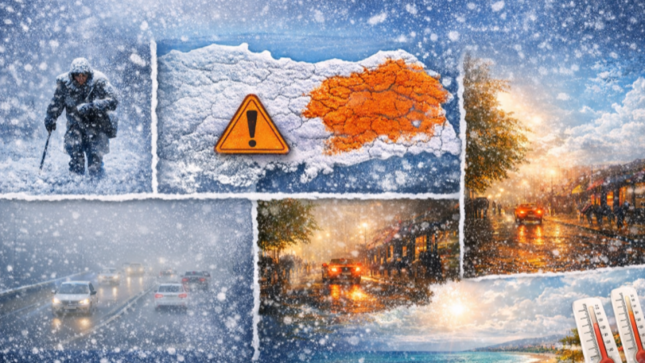 Türkiye Bu Pazar Şoka Girecek: Bir Yanda Kar Tatili Diğer Yanda 20 Derece Bahar!