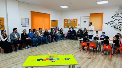 Yiğitcan Tönük Kreşi’nde Renkli Buluşma: Veliler İngilizce dersine konuk oldu