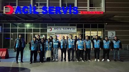 AK Gençlik'ten hastane çalışanlarına sahur desteği