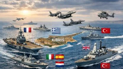 Akrotiri’deki Tek Saldırı Sonrası Dikkat Çeken Yığınak: Avrupa Donanmaları Kıbrıs Açıklarında Ne Arıyor?