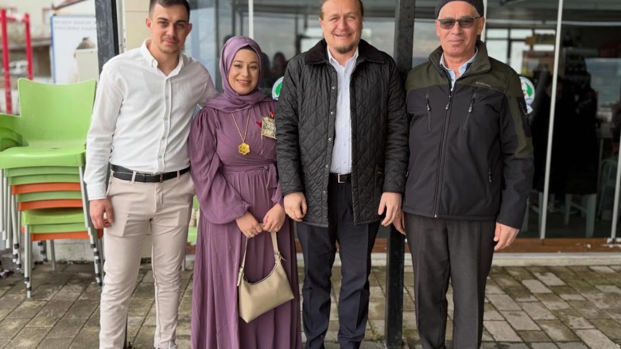 Başkan Atilla Öztürk bebek mevlidinde