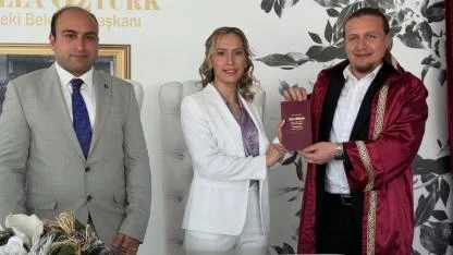 Başkan Atilla Öztürk Genç Çiftin Mutluluğuna Ortak Oldu