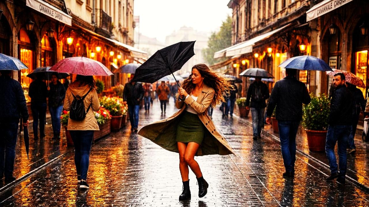 Bayramda Hava Tersine Dönüyor: Sağanak, Rüzgâr ve Yer Yer Soğuk Sürprizi!