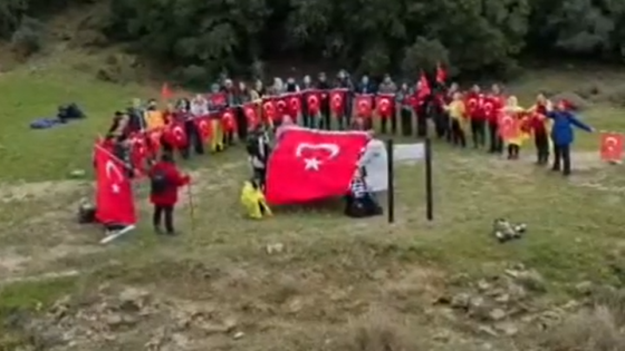 Bigalılar 9 Kilometre Yürüdü! Şehitlerin İzinde Duygulandıran Anlar