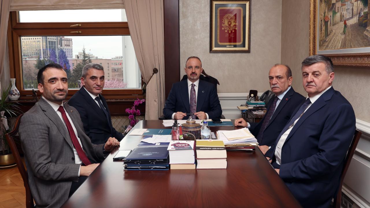 Bülent Turan Büro Memur-Sen Heyetiyle Buluştu: Personel İstihdamı ve Çalışma Şartları Görüşüldü