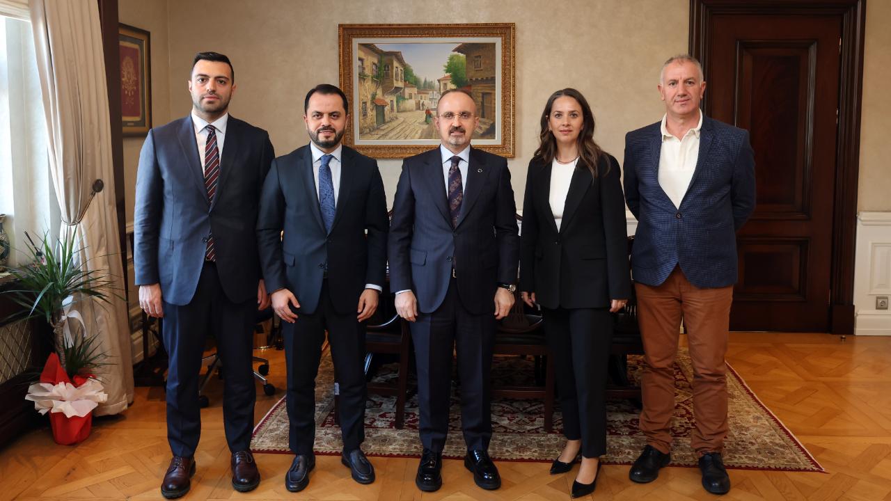 Bülent Turan Tenis Kulüpleri Derneği’ni Ağırladı