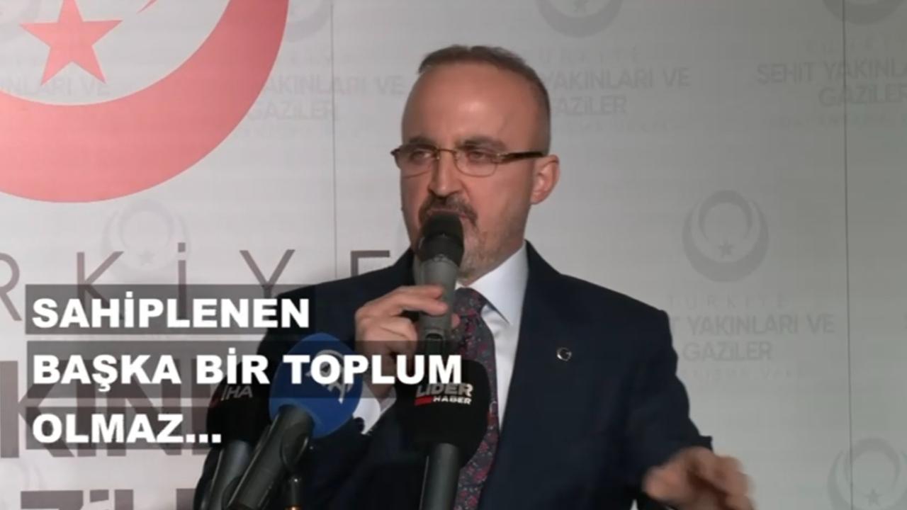 Bülent Turan: Terörsüz Türkiye Sayfasını Şehit Yakınlarımızın Rızasıyla Açtık