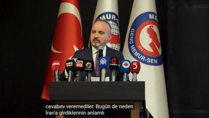 Bülent Turan’dan Ortadoğu Mesajı: “Ben Kızdım Bombalarım Anlayışı Hukuk Olamaz!”