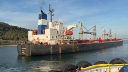 Çanakkale Boğazı'nda Karaya Oturan NOTA APP Gemisi Kurtarıldı