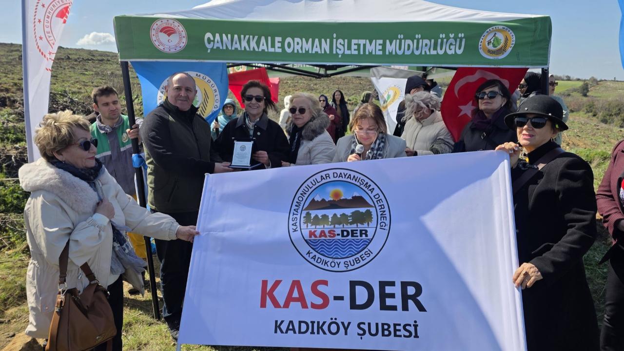 Çanakkale’de Şehit Şerife Bacı Ormanı Yükseliyor: Geleceğe 2 bin fidanlık nefes!