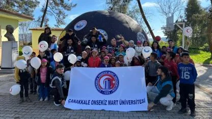 Çanakkale'den Hatay'a Gönül Köprüsü: Şehitler Diyarından Gelen 'Umut' Çantalarıyla Uzay Yolculuğu!