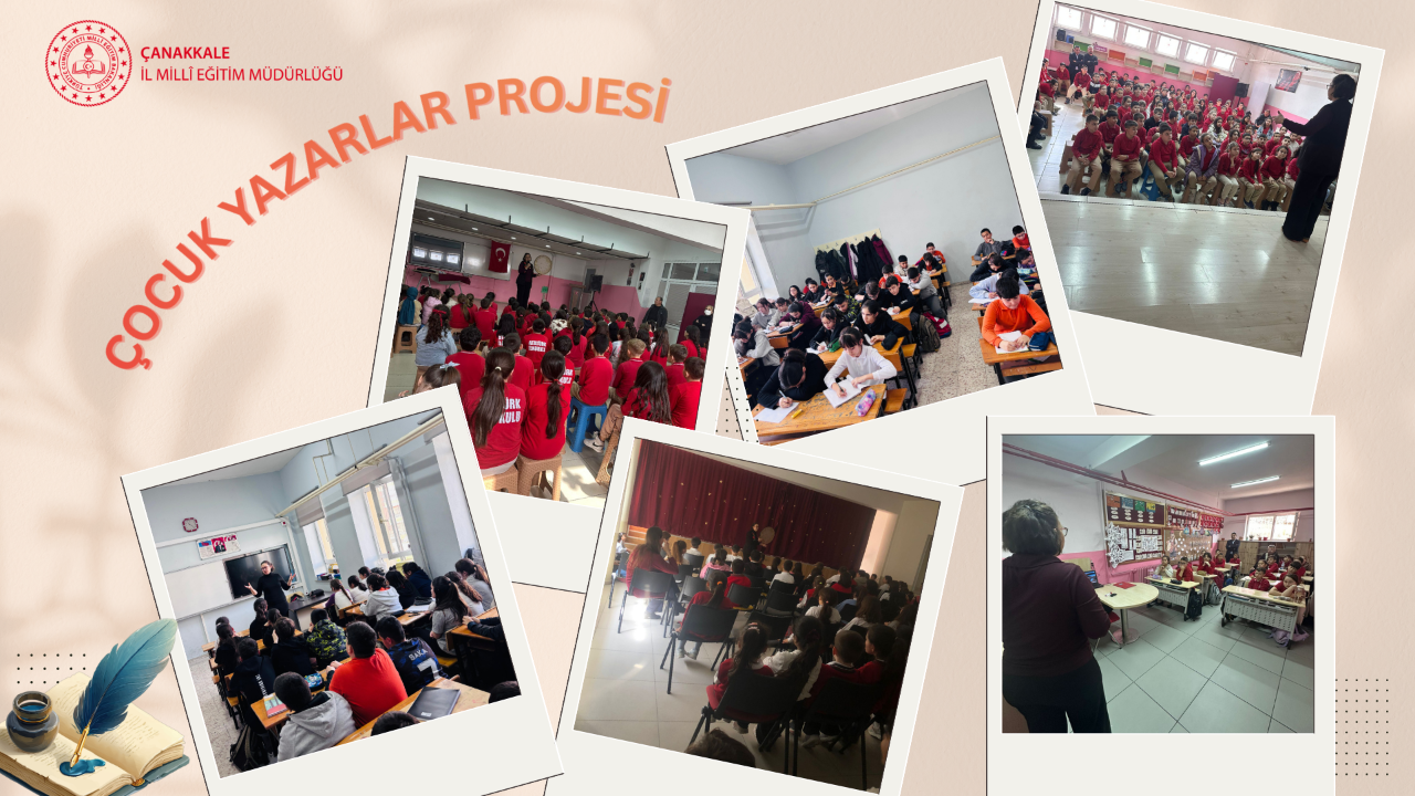 Çanakkale'nin "Küçük Yazarları" İş Başında! Ayvacık, Çan ve Bahçeşehir Koleji’nde Yaratıcı Mesai