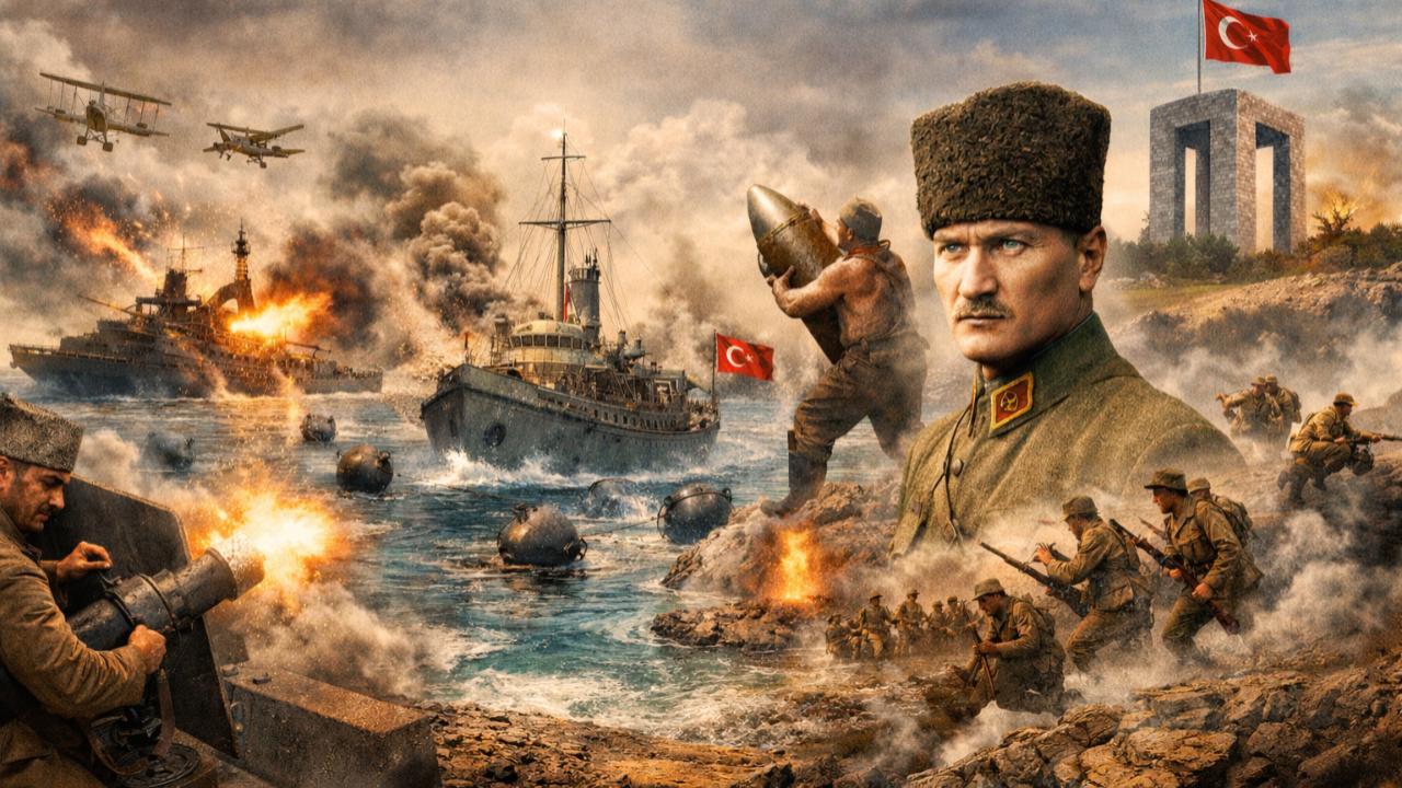 Çanakkale'yi Geçilmez Kılan Savaş! İşte Dünyanın Kaderini Değiştiren O Büyük Destan!