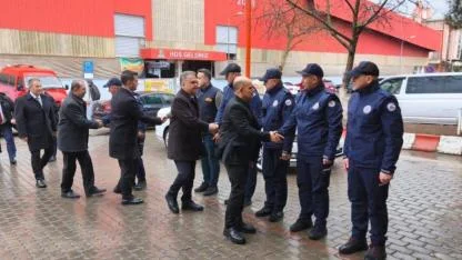 Çan’da Ramazan Bayramı Coşkusu: Protokol ve Vatandaşlar Menderes Parkı’nda Bayramlaştı