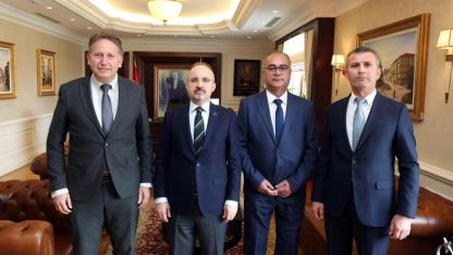 ÇARO'dan Bilent Turan'a ziyaret