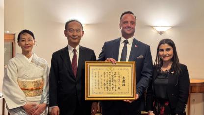 ÇOMÜ’ye Japonya’dan Dev Ödül: Prof. Dr. Tolga Özşen’e Büyük Onur