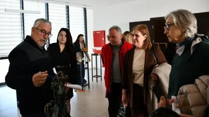 ÇTSO’da Sanat Dolu Açılış: “Biçim, Anlam, Kimlik” Sergisi Görücüye Çıktı