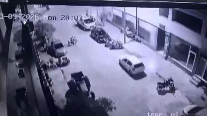 Denizli'de deprem anı kamerada! 5.1’lik deprem Buldan'ı böyle salladı