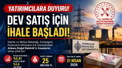 Dev satış geliyor! Devlet hisseleri için ihale açıldı… 25 milyon teminat şartı dikkat çekti