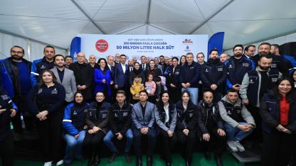 Halk Süt’ten Dev Rekor: 50 Milyon Litre Süt İstanbul’un Çocuklarına Ulaştı