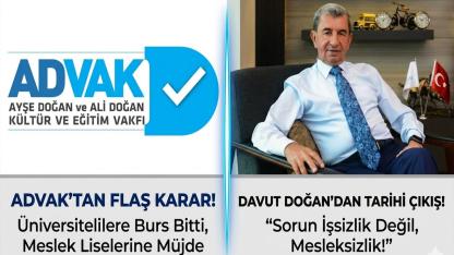 İş Dünyasından Dikkat Çeken Adım! Davut Doğan Duyurdu: 200 Öğrencinin Geleceğini Değiştirecek Karar!