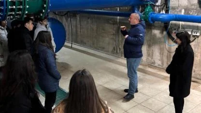 Kimya Dersi Sahaya İndi: Başarı Koleji Öğrencilerinden Arıtma Tesisine Teknik Çıkarma