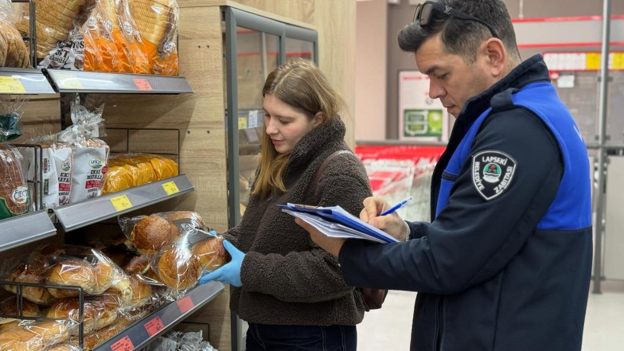 Lapseki Belediyesi’nden Zincir Marketlere Sıkı Markaj!