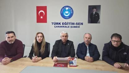 Türk Eğitim-Sen Çanakkale Şubesi’nden Fatma Nur Çelik Mesajı