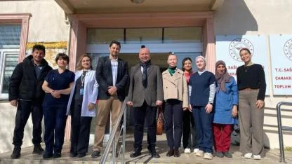 Başkan Göztepe'den sağlık emekçilerine ziyaret