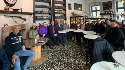 Milletvekili Güneşhan Bozcaada'nın nabzını tuttu