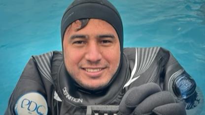 Çanakkale'de 36 Saatlik Dev Rekora Sadece 8 Saat Kaldı: Mazlum Kibar 28 Saattir Suyun Altında