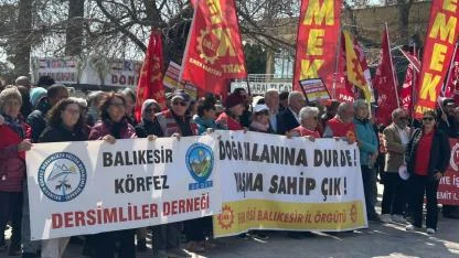 Altınoluk'ta Kazdağları İçin Ortak Miting