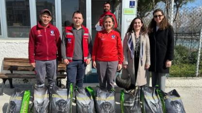 Parion Hotel’den Veteriner İşleri Müdürlüğüne mama desteği