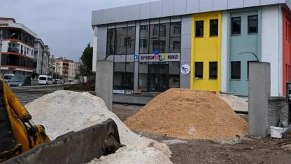 Alp Mercan Etüt Merkezi Çevresinde Düzenleme Çalışmaları