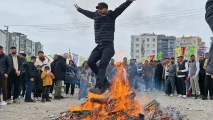 Nevruz ateşi Çanakkale'de yakıldı!
