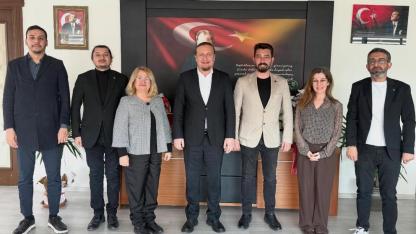 İnşaat Mühendisleri Odası’ndan Başkan Öztürk’e ziyaret